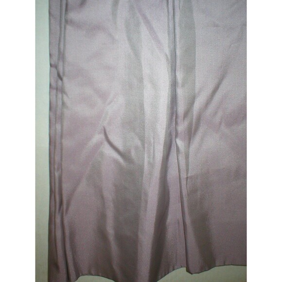 New NWT 8 Womens 44 Luisa Beccaria Silk Dress Designer Italy Pockets Purple Ligh - Picture 4 of 7